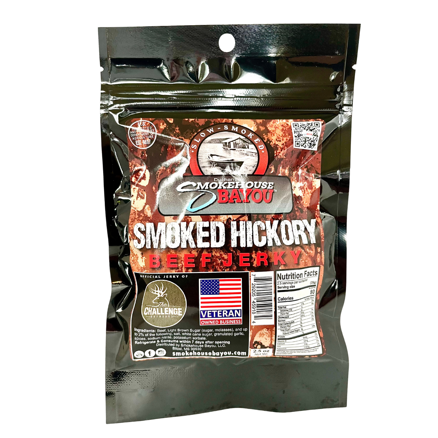 Smokehouse Bayou Smoked Beef Jerky