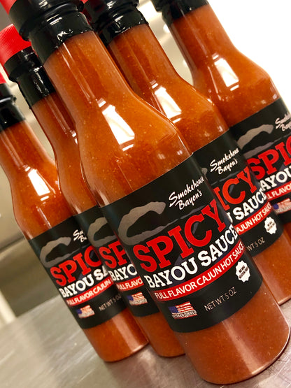 Smokehouse Bayou’s Spicy Bayou Hot Sauce 5oz