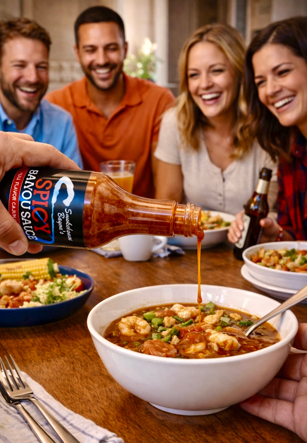 Smokehouse Bayou’s Spicy Bayou Hot Sauce 5oz