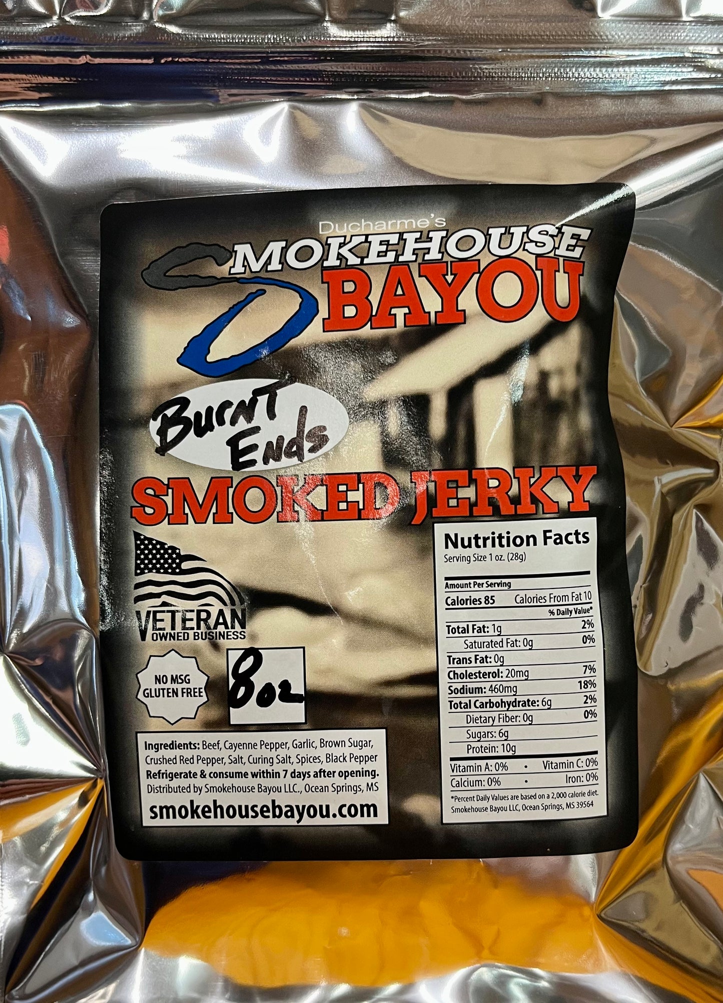 Smokehouse Bayou Burnt Ends Jerky