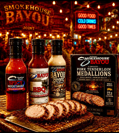 Smokehouse Bayou Smoked Pork Tenderloin Medallions – 6 oz